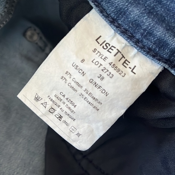 NWT Lisette L Denim Skirt size 8 - Picture 2 of 6